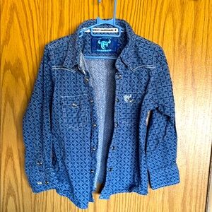 Boys button up western shirt size 4T